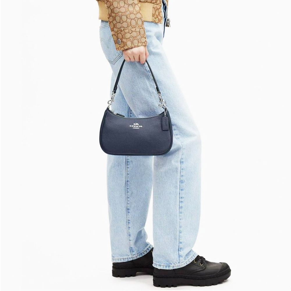Coach CL404 Teri Leather Silver Denim 21.jpg