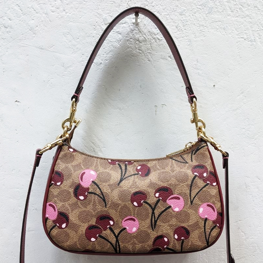 Coach CY694 Teri Shoulder Bag In Signature Canvas With Cherry Print 0.jpg
