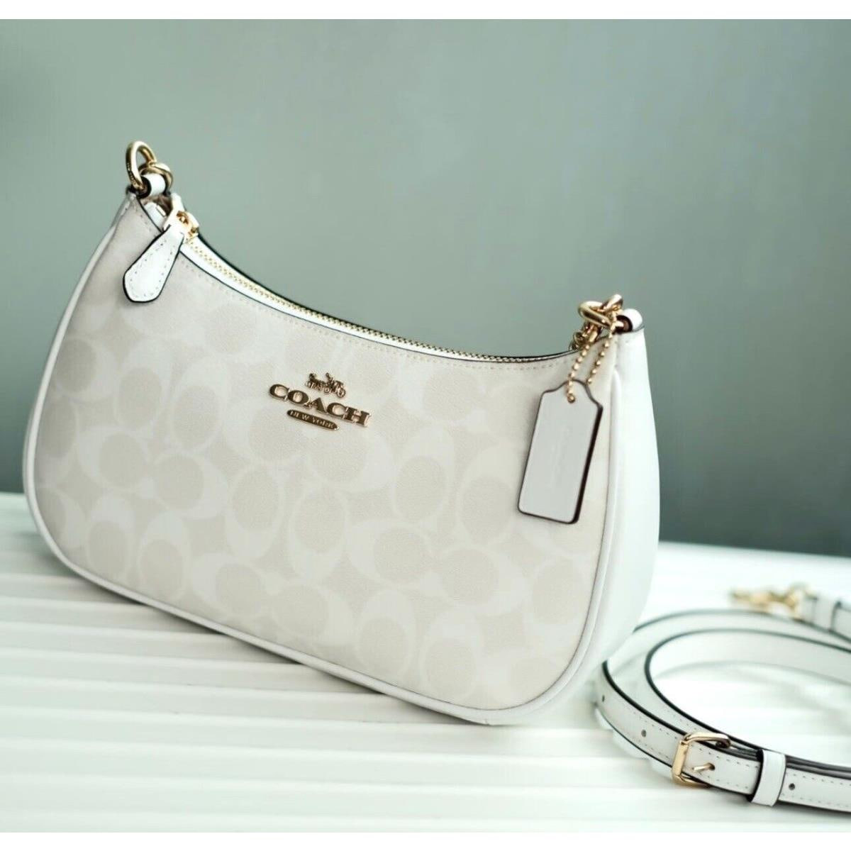 Coach CA548 Teri Shoulder Bag In Signature Canvas Chalk 1.jpg