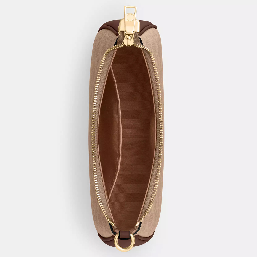 Coach CV933 Teri Shoulder Bag Signature Canvas Tan Brown 1.jpg
