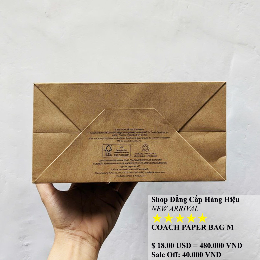 Coach Paper Bag Size M 1.jpg