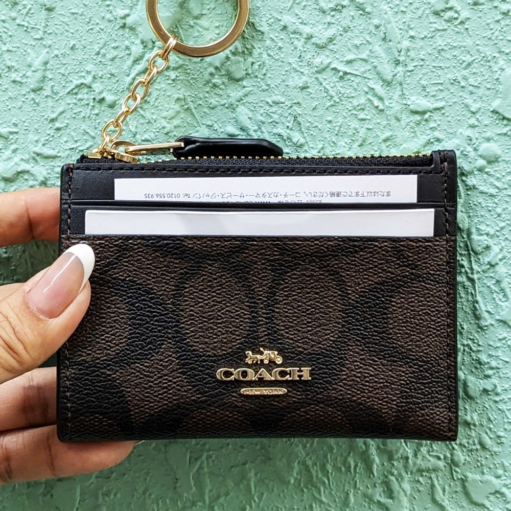 Coach F88208 Signature Mini ID Sky 2 Brown Black 22.jpg