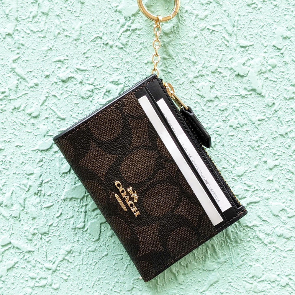 Coach F88208 Signature Mini ID Sky 2 Brown Black 22.jpg