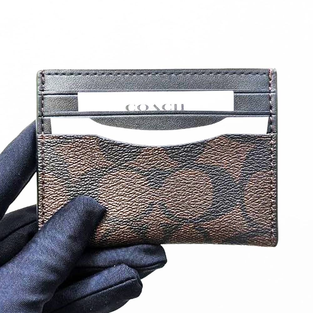 Coach F58110 Slim ID Card Case Signature Canvas Mahogany 11.jpg