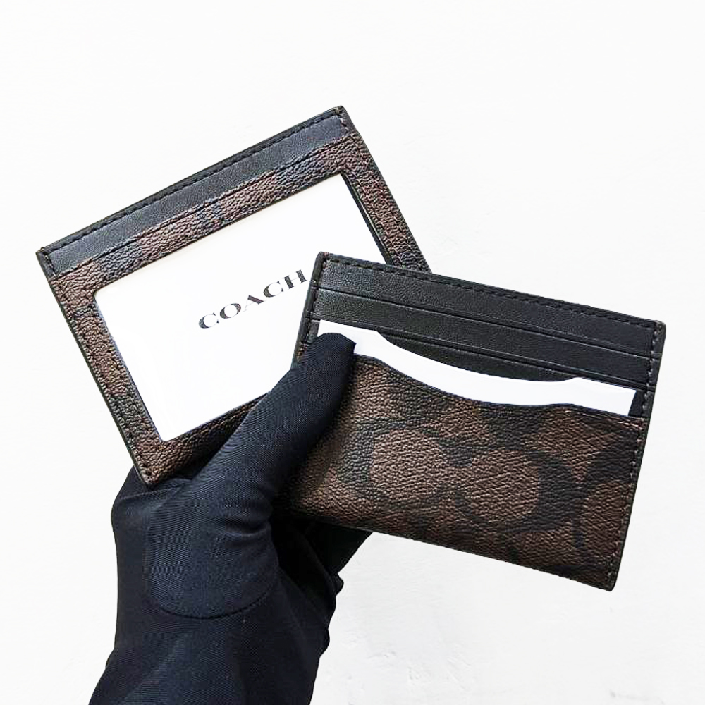 Coach F58110 Slim ID Card Case Signature Canvas Mahogany 11.jpg