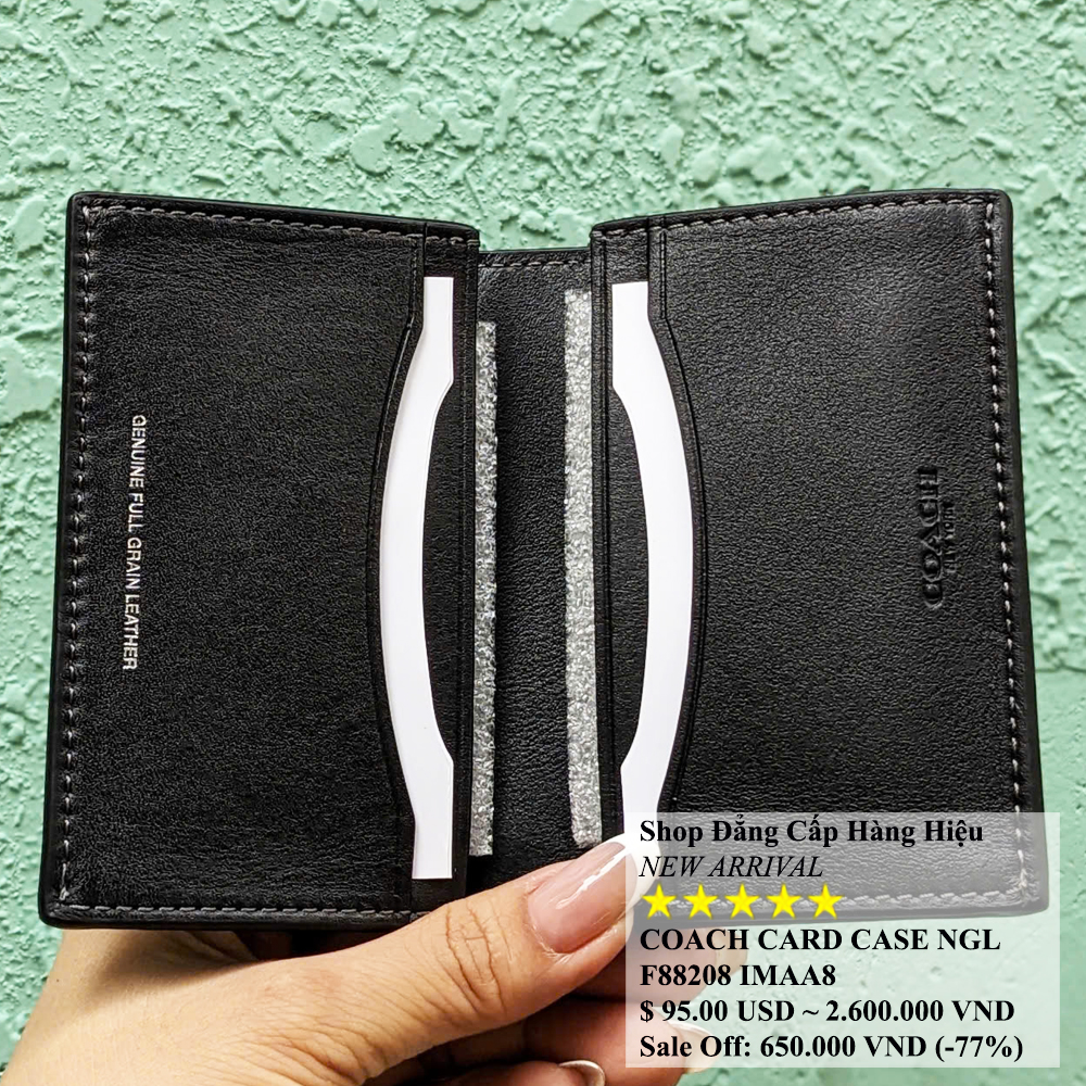 Coach CZ511 Bifold Card Case NGL Black 11.jpg