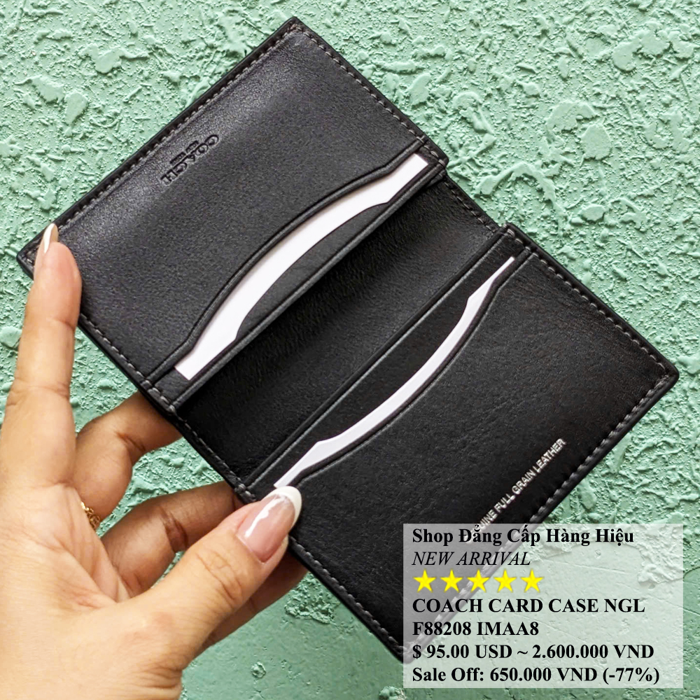 Coach CZ511 Bifold Card Case NGL Black 11.jpg