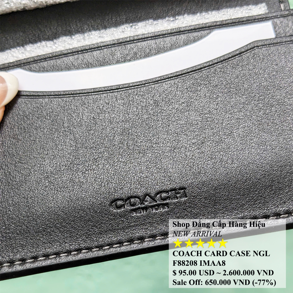 Coach CZ511 Bifold Card Case NGL Black 11.jpg