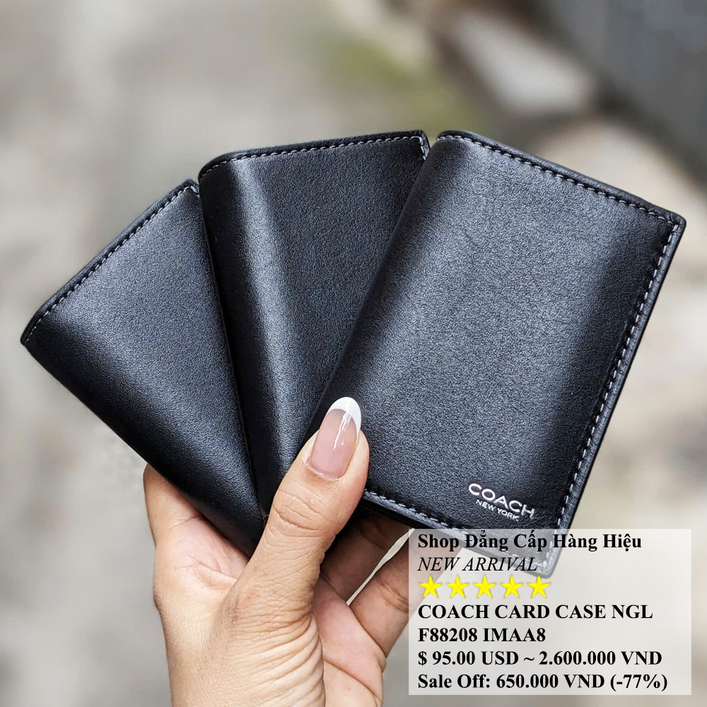 Coach CZ511 Bifold Card Case NGL Black 11.jpg
