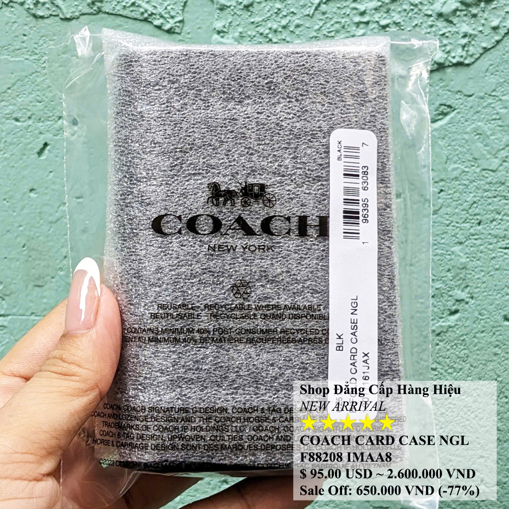 Coach CZ511 Bifold Card Case NGL Black 11.jpg