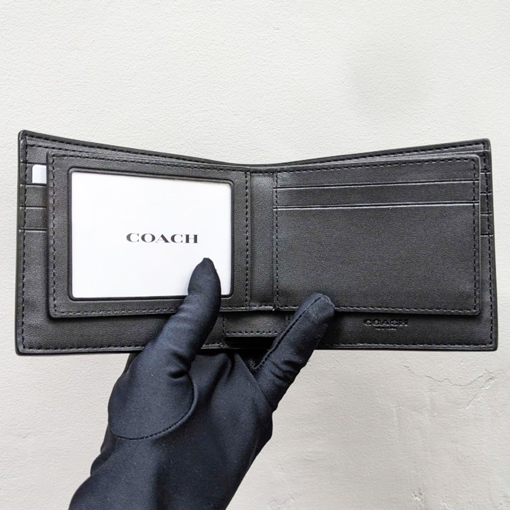 Coach F75371 Compact ID Signature Crossgain Black 11.jpg