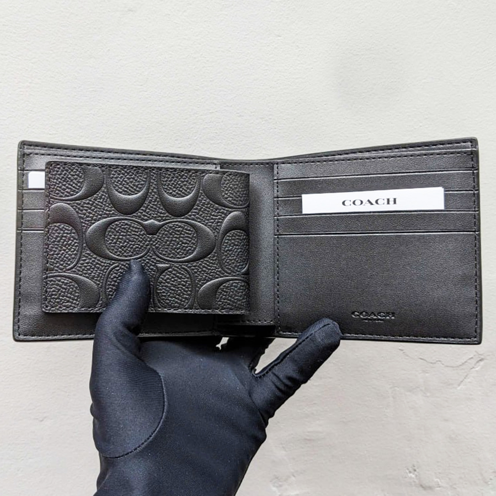 Coach F75371 Compact ID Signature Crossgain Black 11.jpg