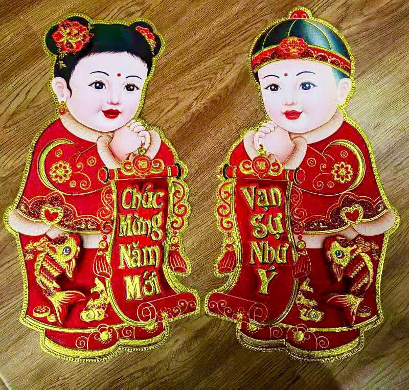 Dán cửa cô cậu TQ