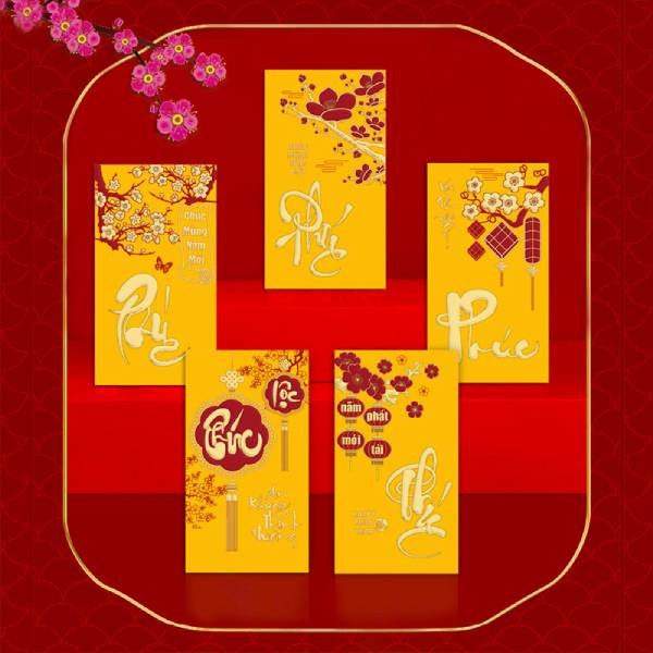 Lì xì nhung to ( tập 6 cái )
