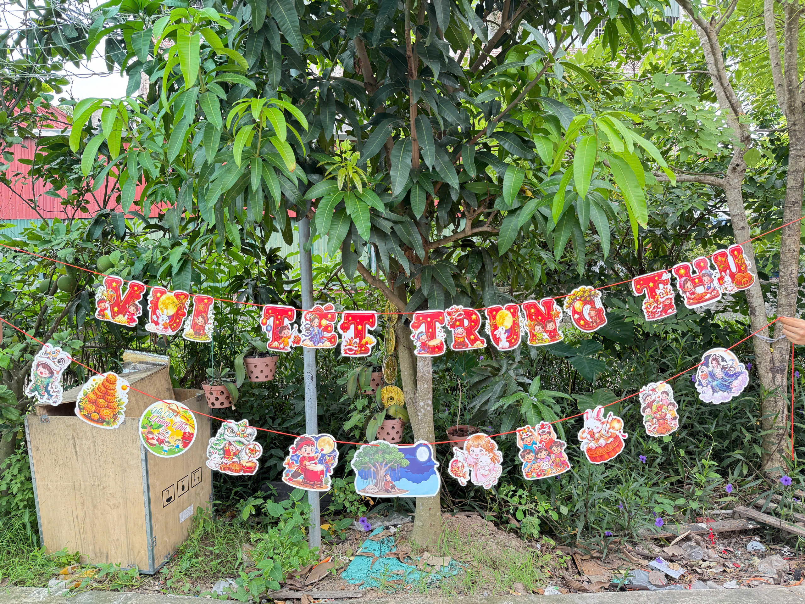 Set Dây decor trung thu 3m ( 14 chi tiết VTTT 16cm )