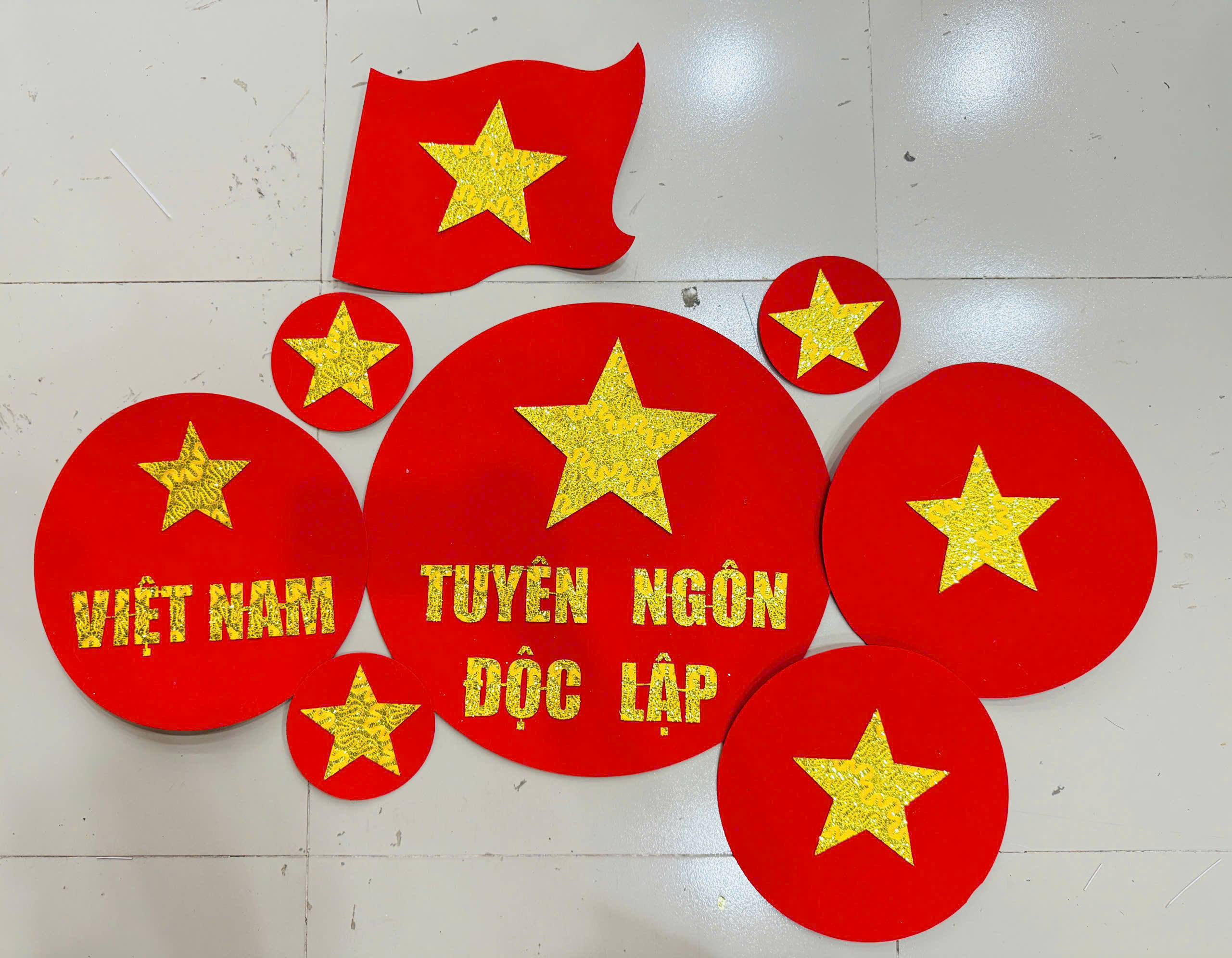 Sét nỉ nhung VIỆT NAM - TUYÊN NGÔN ĐỘC LẬP