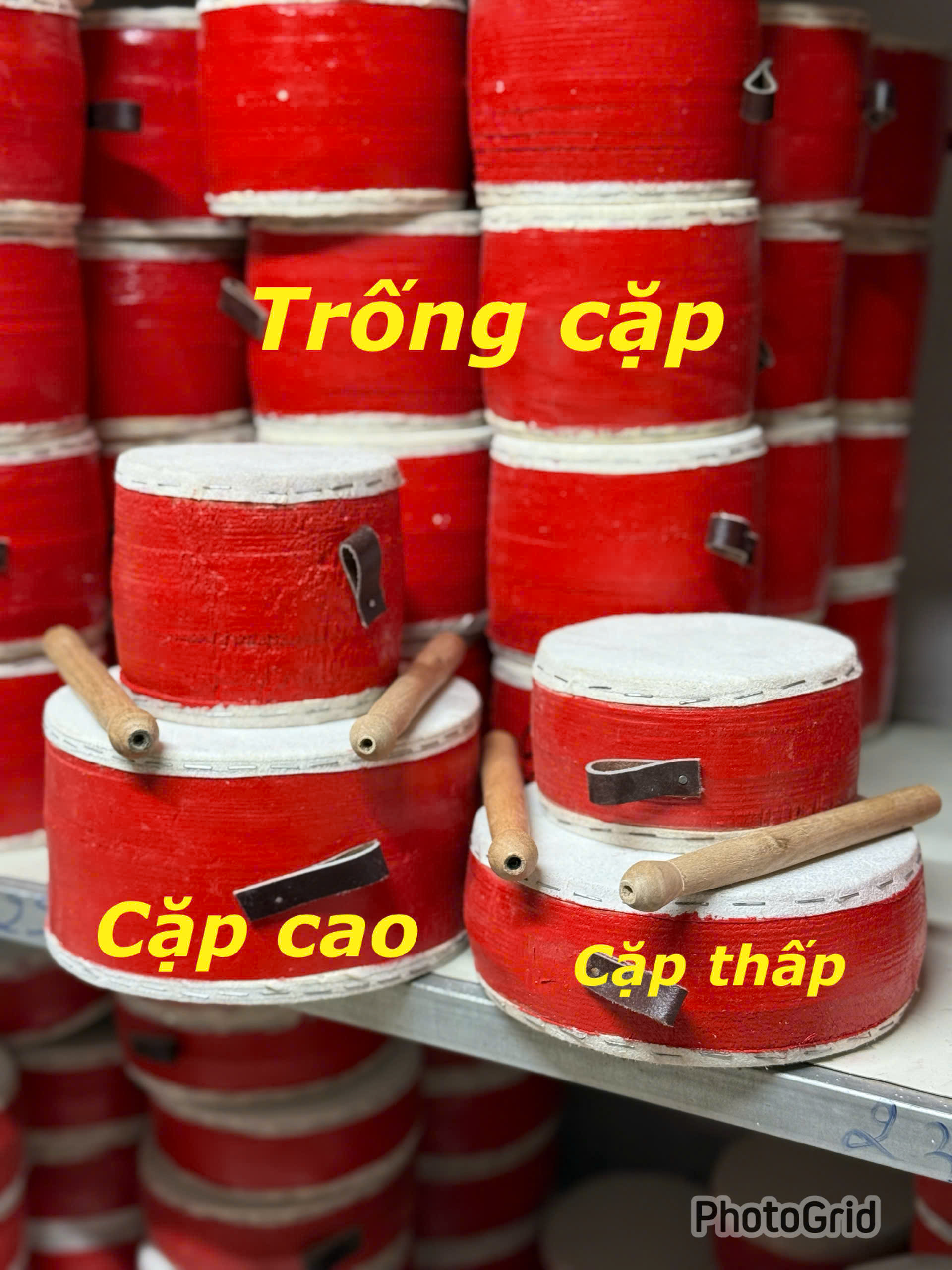 Trống cặp Thấp