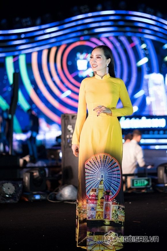 Nữ hoàng Ô tô Châu Loan rạng ngời trong Lễ hội pháo hoa quốc tế Đà Nẵng 2019