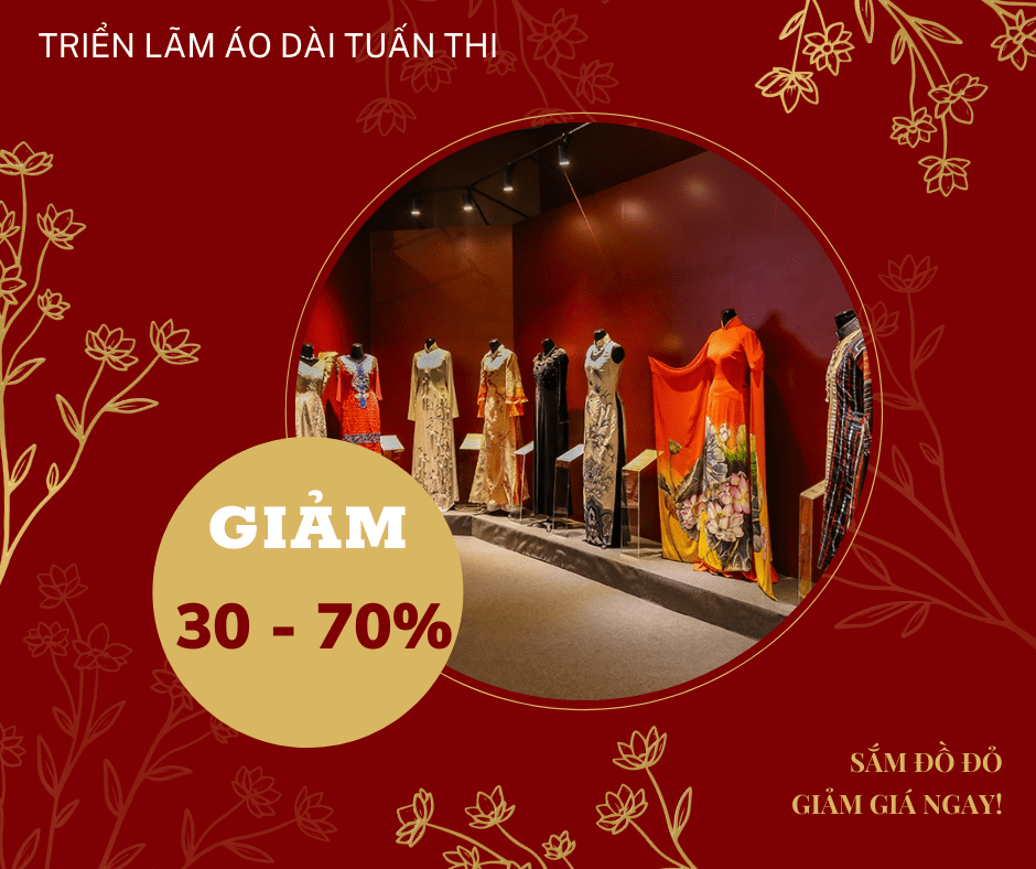 [PHIÊN CHỢ NGÀY TẾT NĂM 2022] | KHUYẾN MÃI ÁO DÀI THIẾT KẾ TỪ 30- 70%
