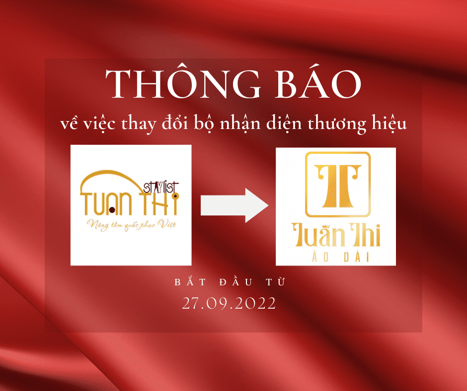 Áo dài Tuấn Thi thay đổi Nhận diện Thương Hiệu