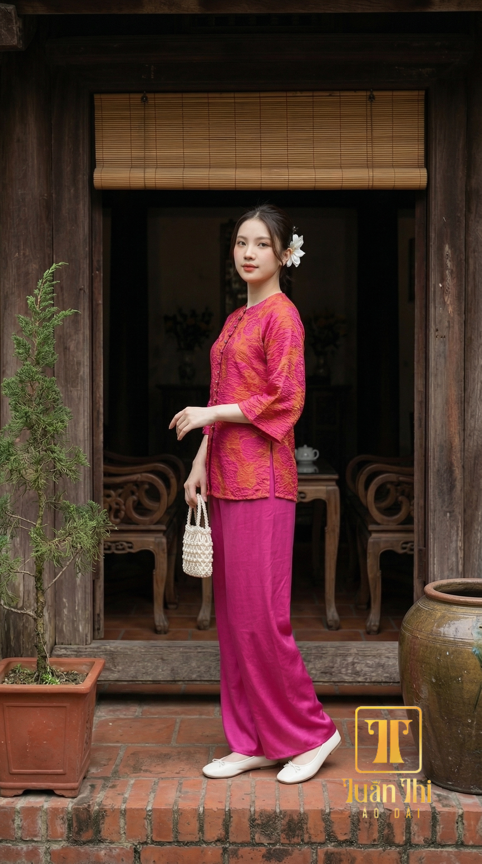 ABB Lụa sen thọ dơi