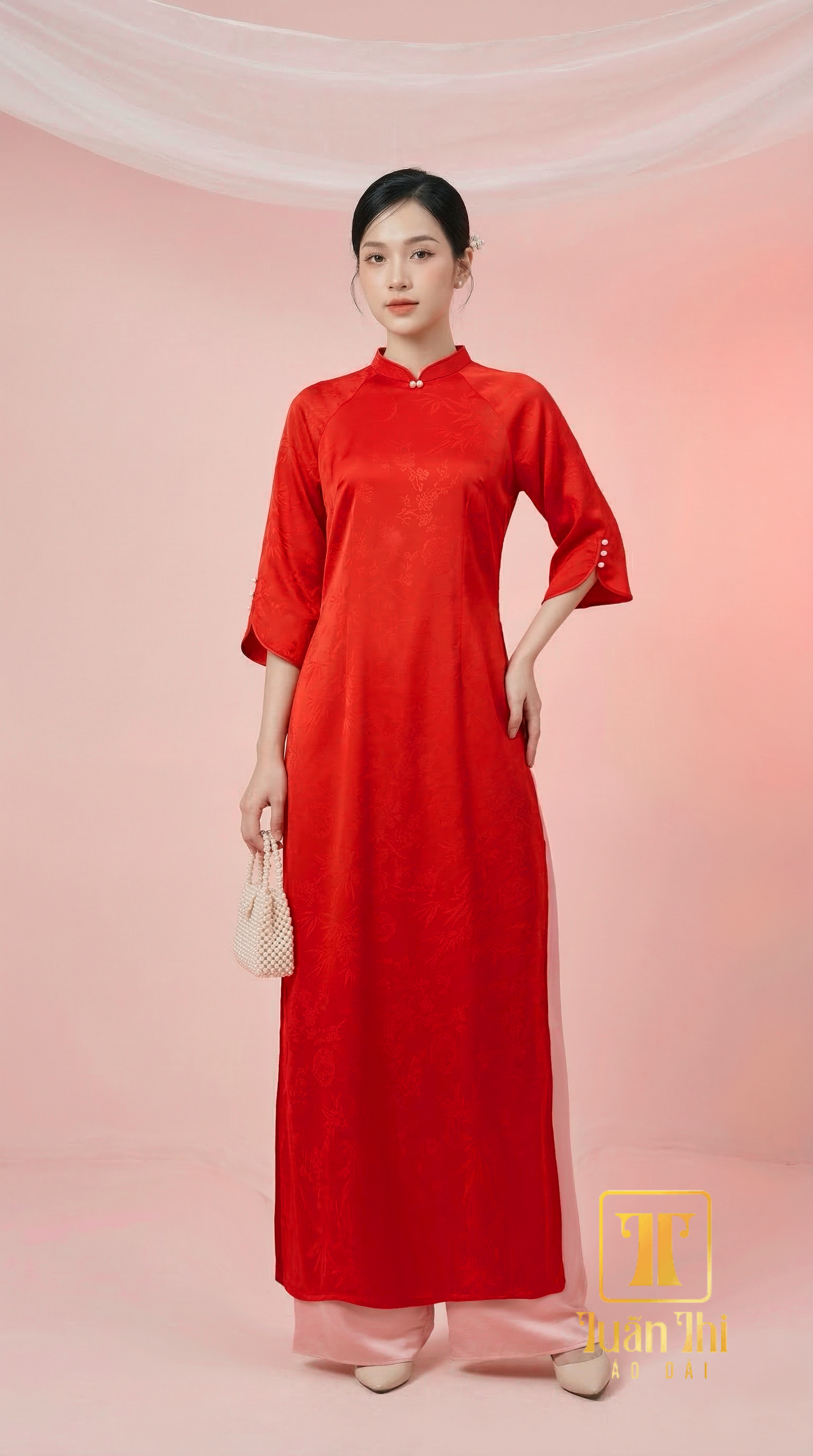 ADCT Lụa 5D đỏ