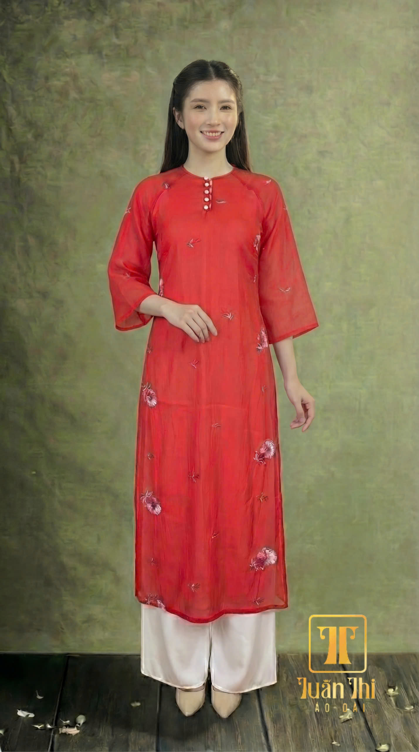 ADCT Tơ đỏ 4 tà ngọc cổ
