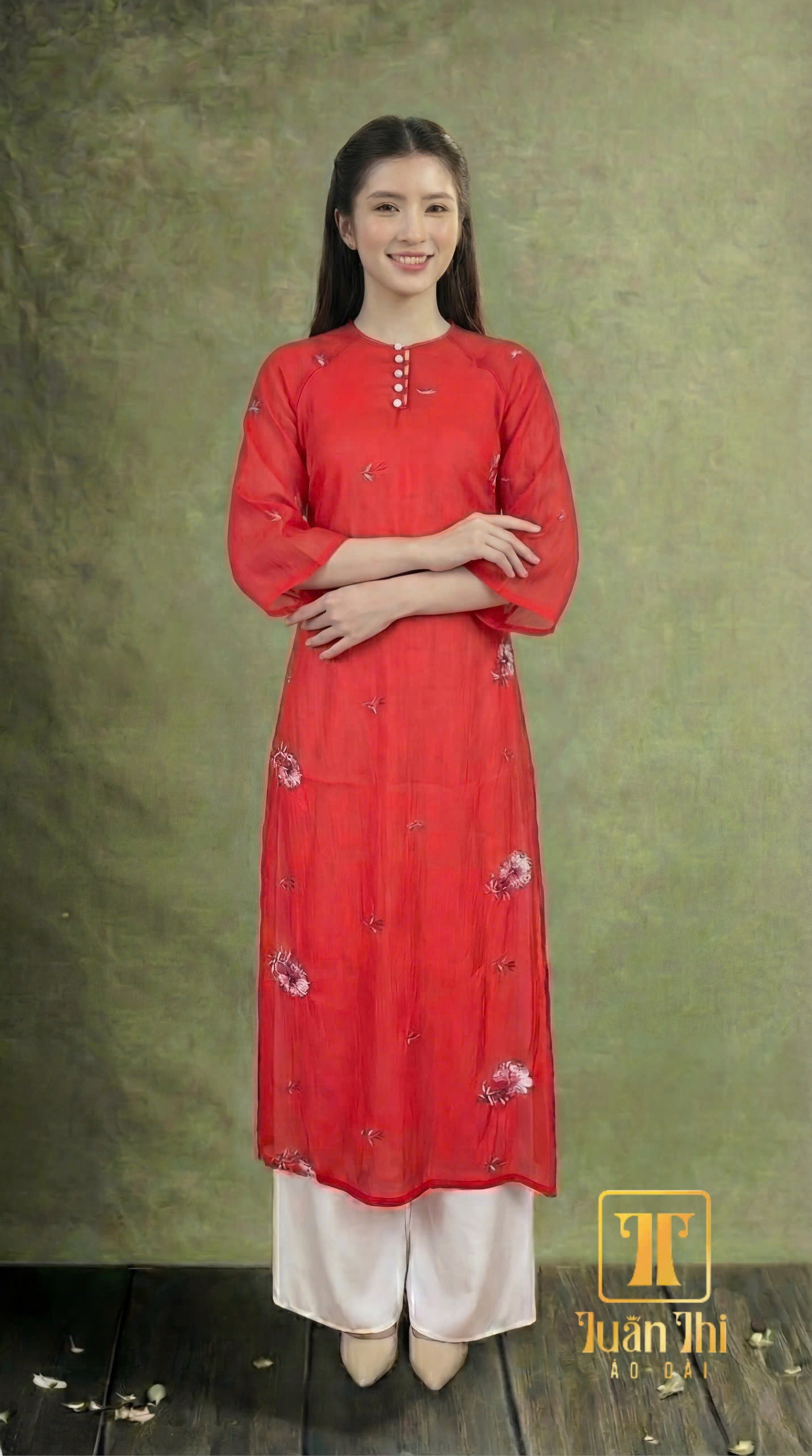 ADCT Tơ đỏ 4 tà ngọc cổ