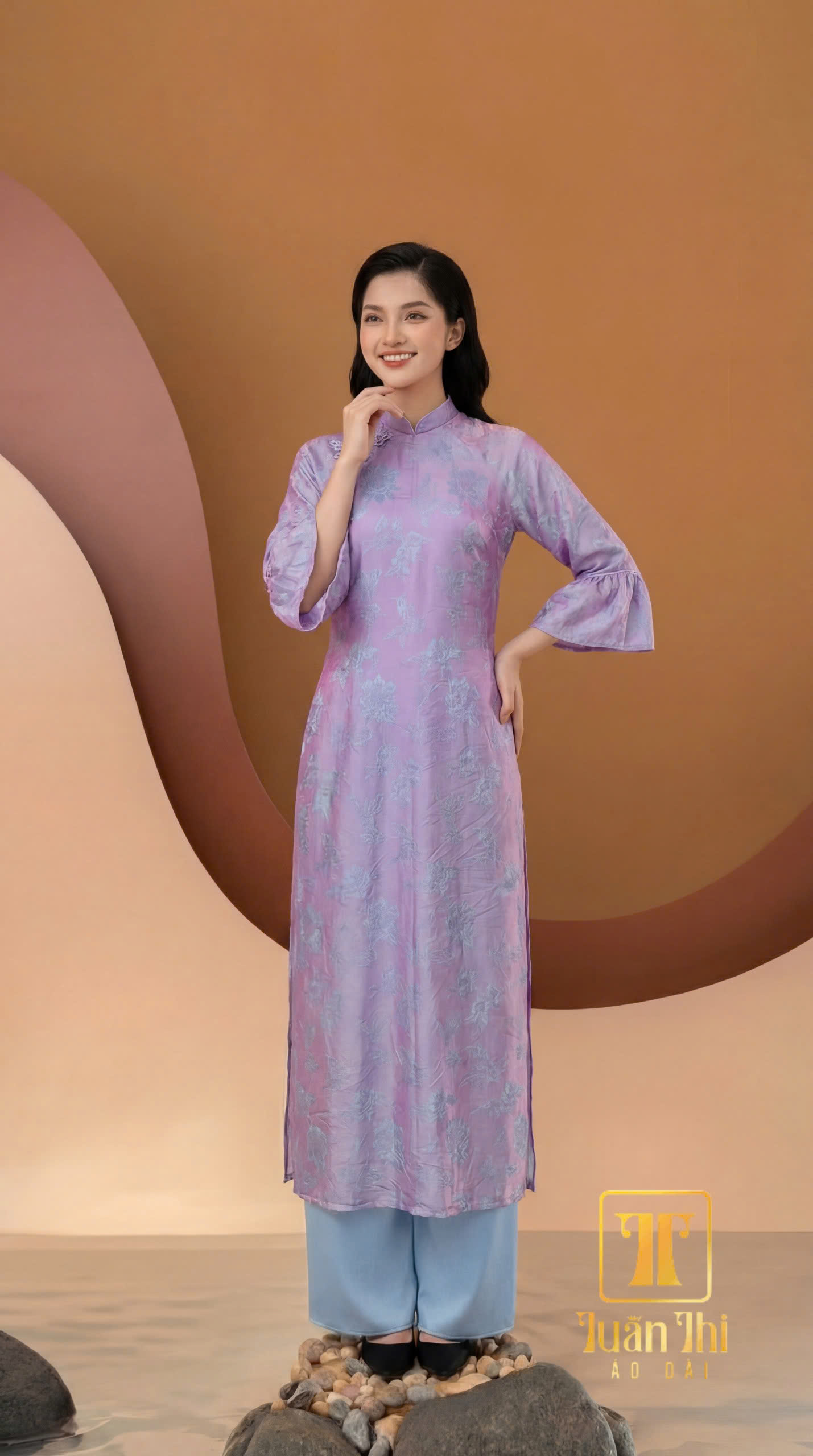 ADCT Tơ tím nút tàu hoa nhí