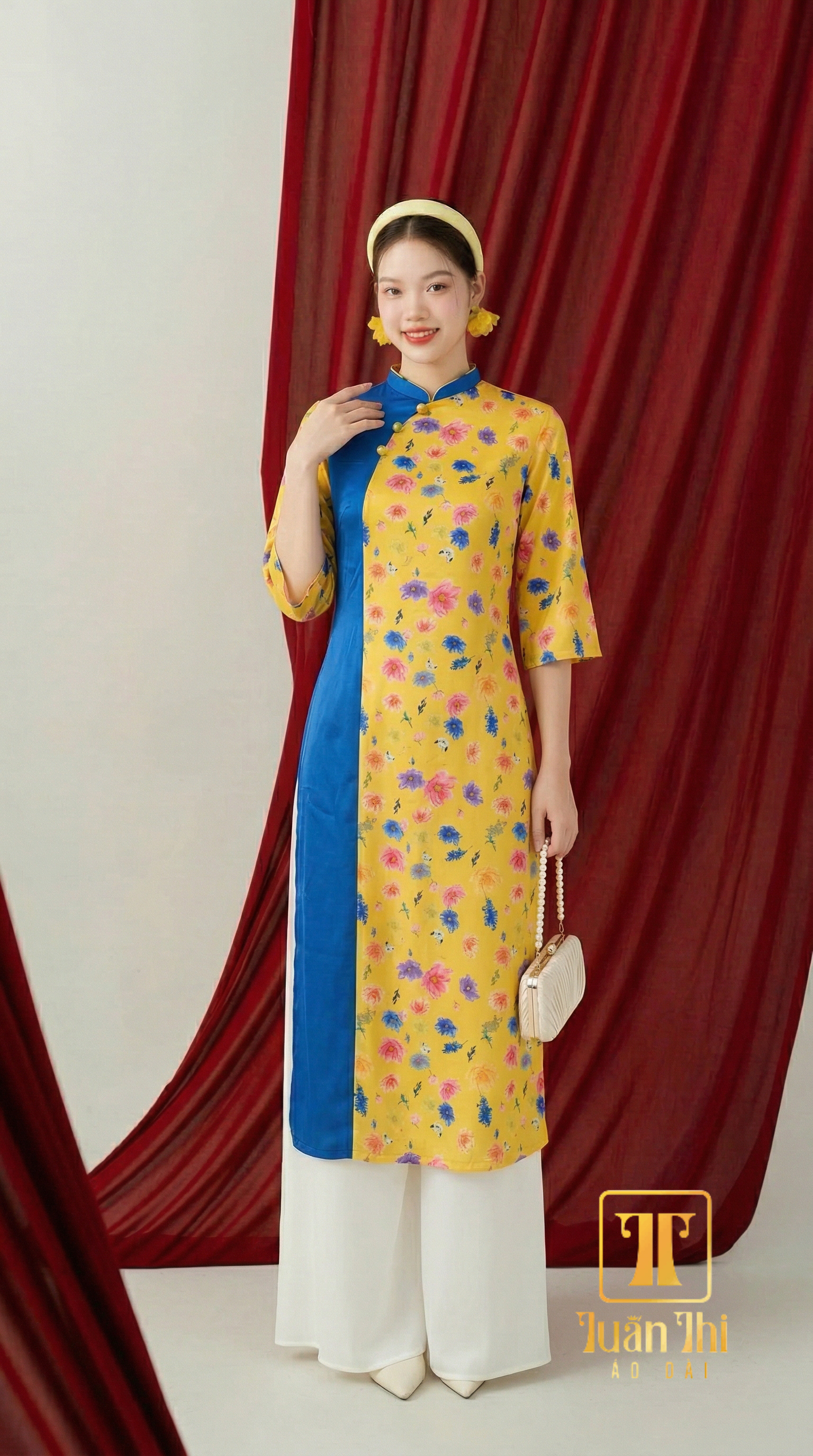 ADCT Vàng bông phối xanh