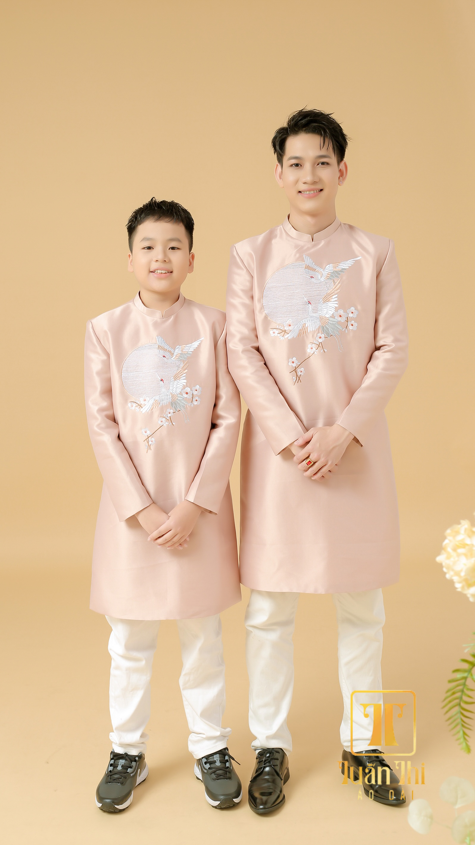 ADGD Be thêu chim hoa