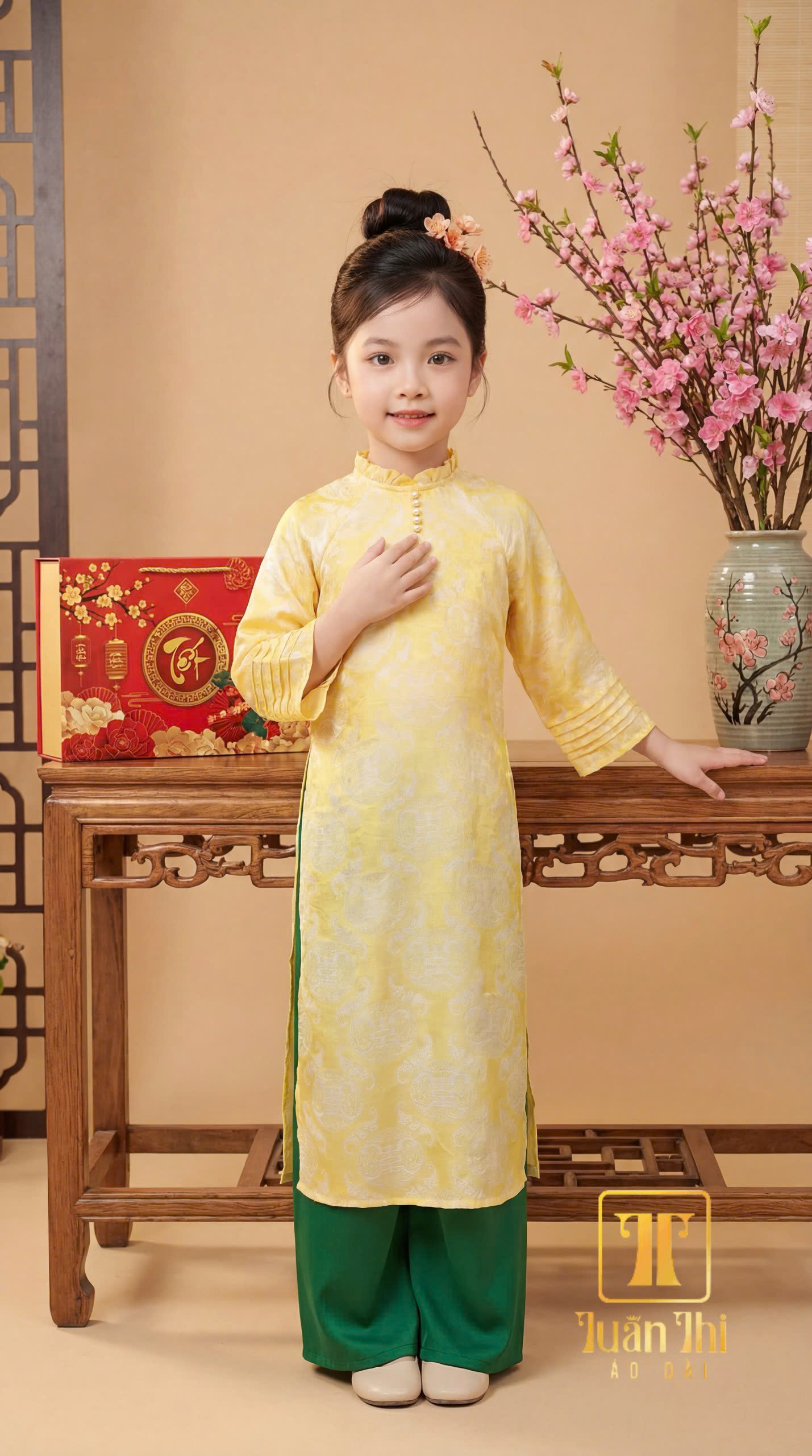 ADTE Tơ vàng cổ bèo ngọc