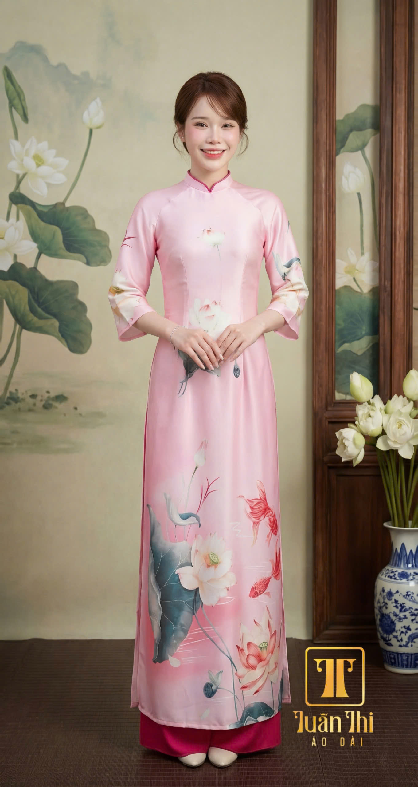ADTT Hồng hoa sen