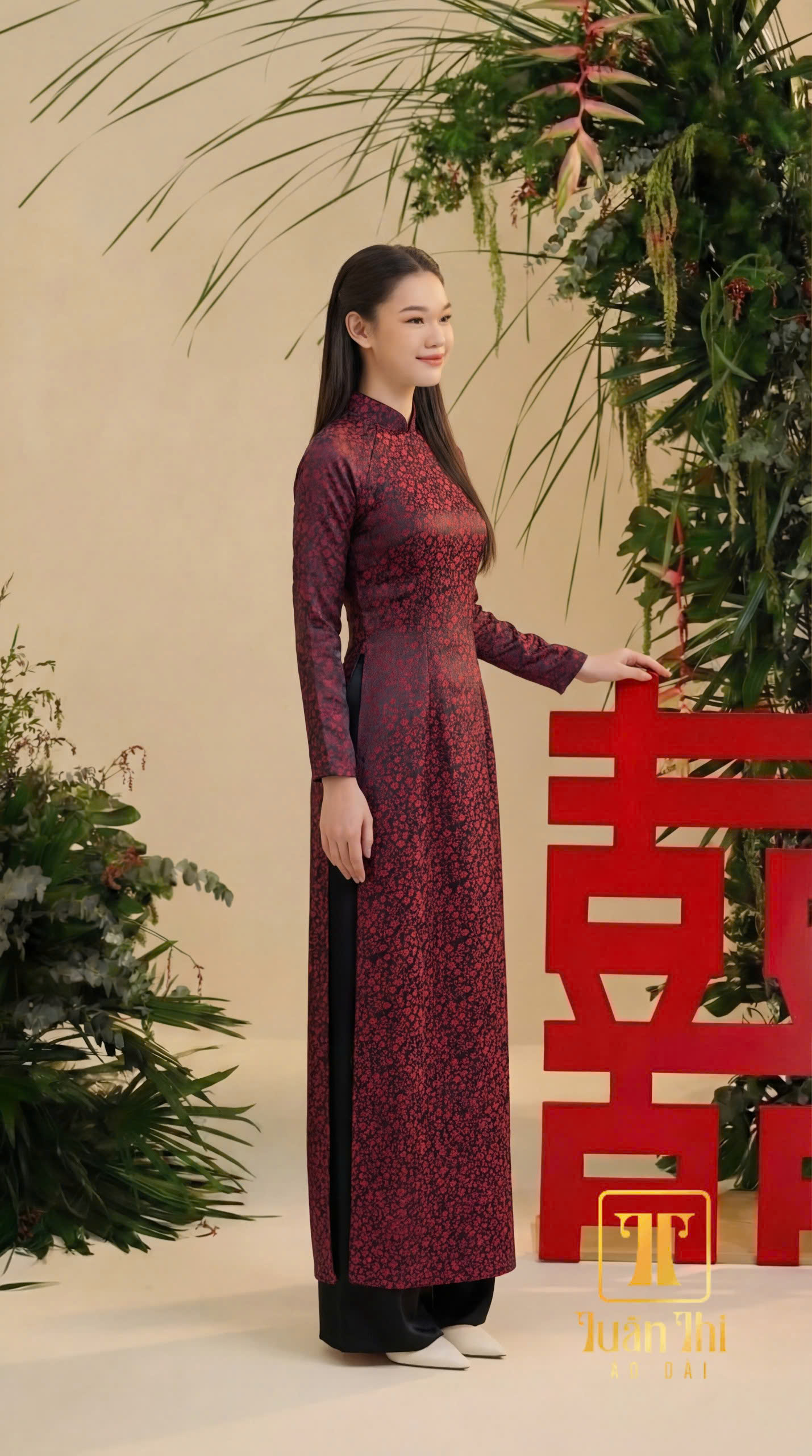 ADTT Lụa gấm nhiều màu hoa nhí