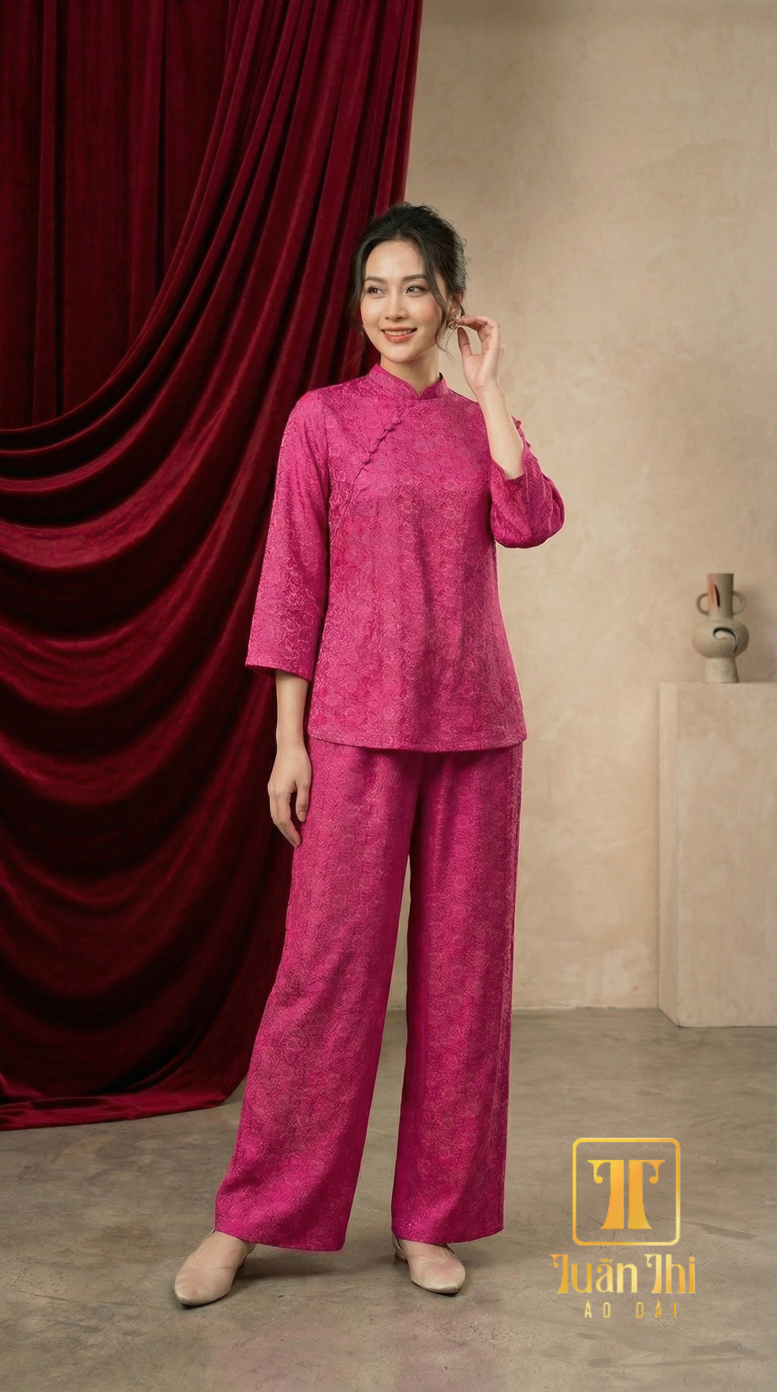 PP Gấm cúc hồng sen