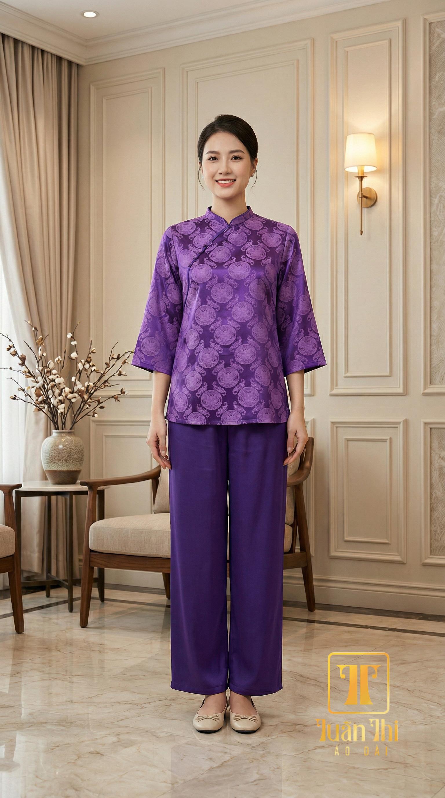 PP Tím thọ dơi