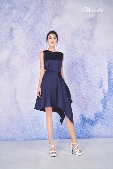 Đầm suông sát nách/SDPBA012/BST01.2021