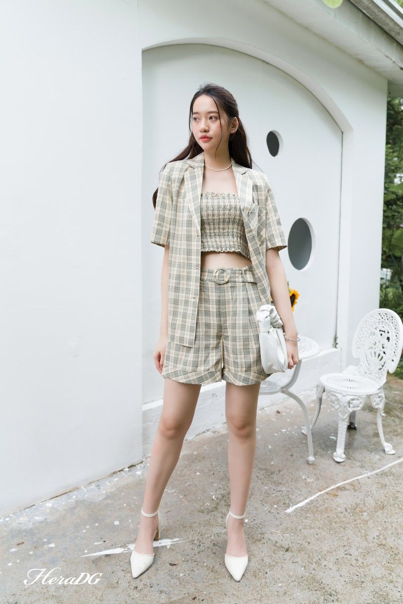 Áo blazer tay cộc/STBA034A-S/HERA08
