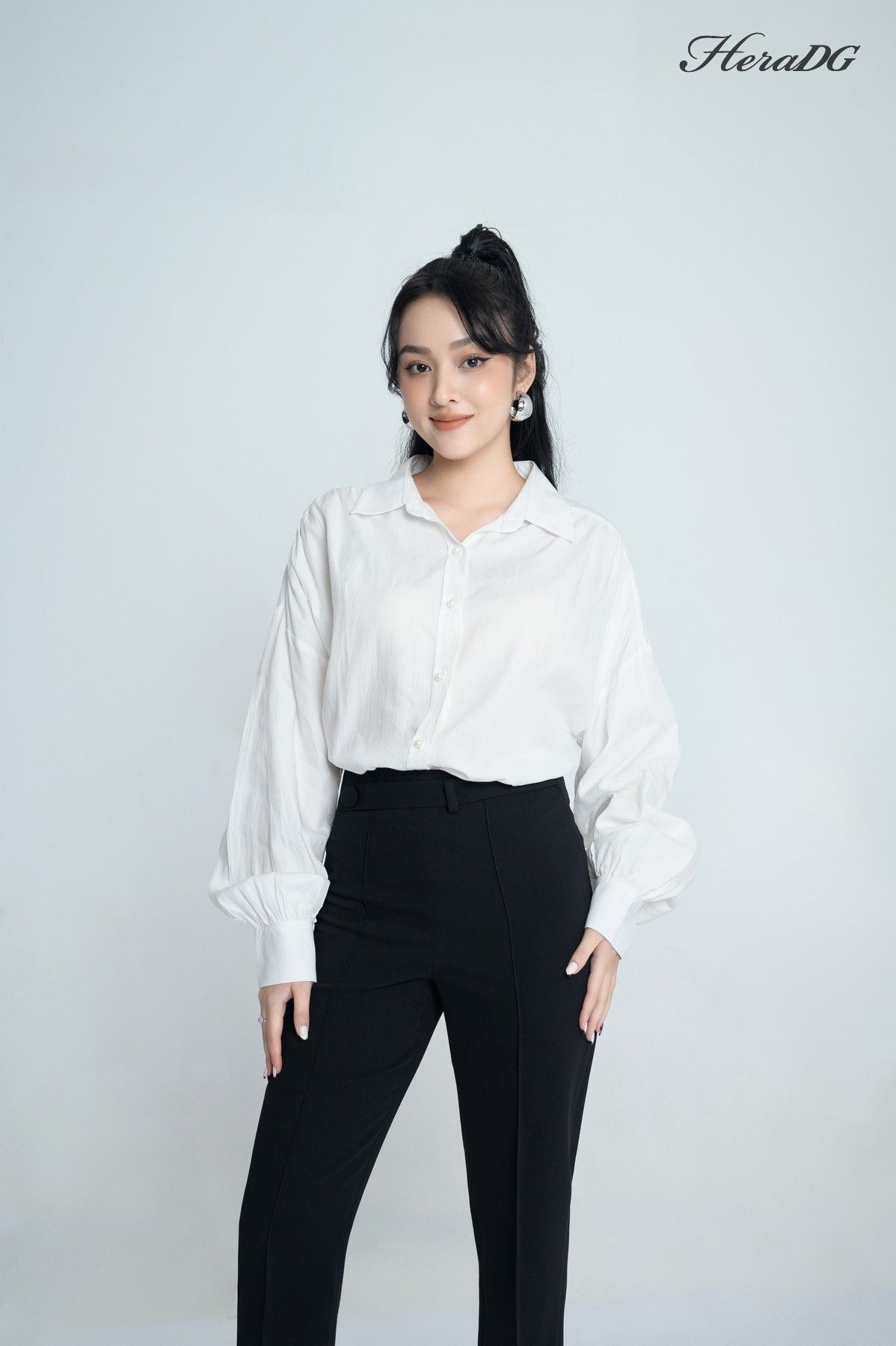 Áo suông vai liền cổ đức/SASBA019-S/HERA08