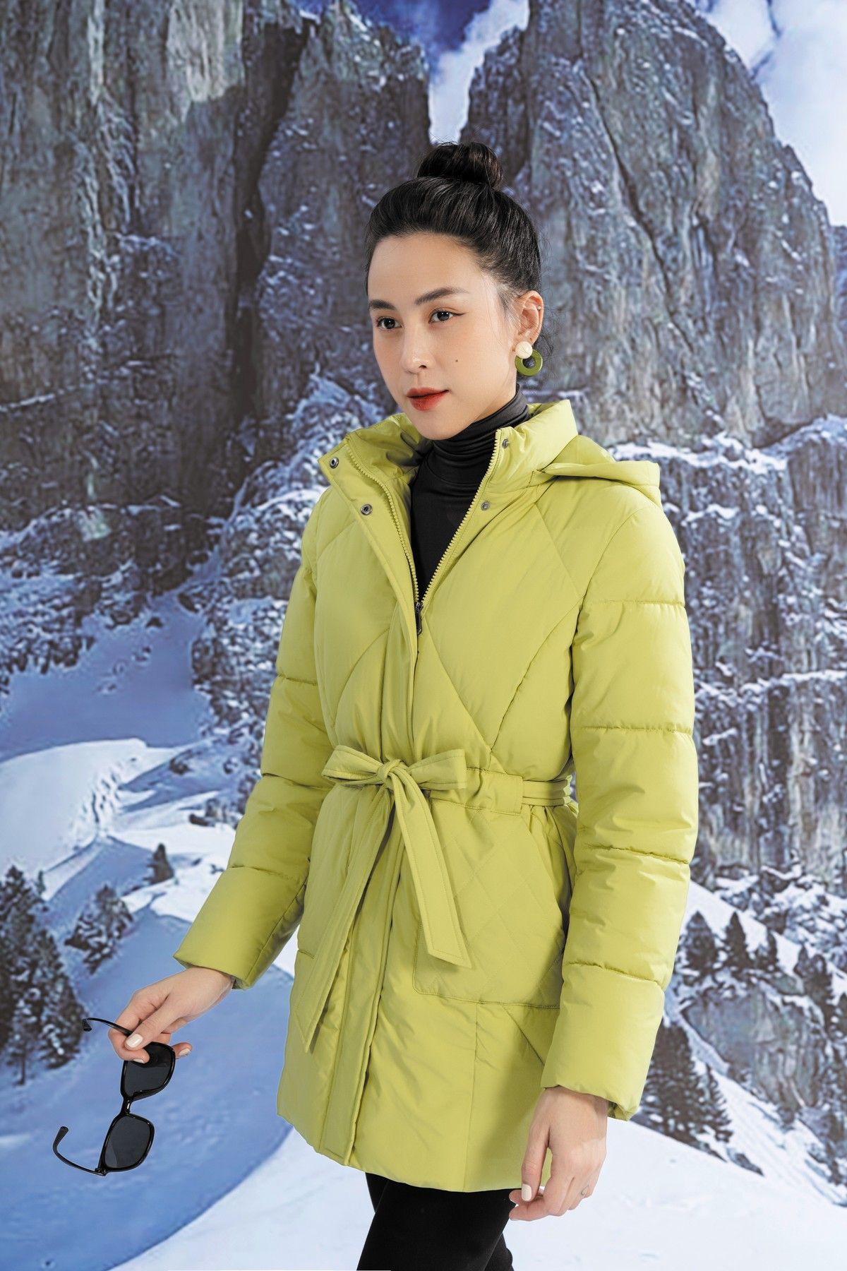 Áo jacket nữ 3 lớp lỡ/WJKBA21/HERAJK02