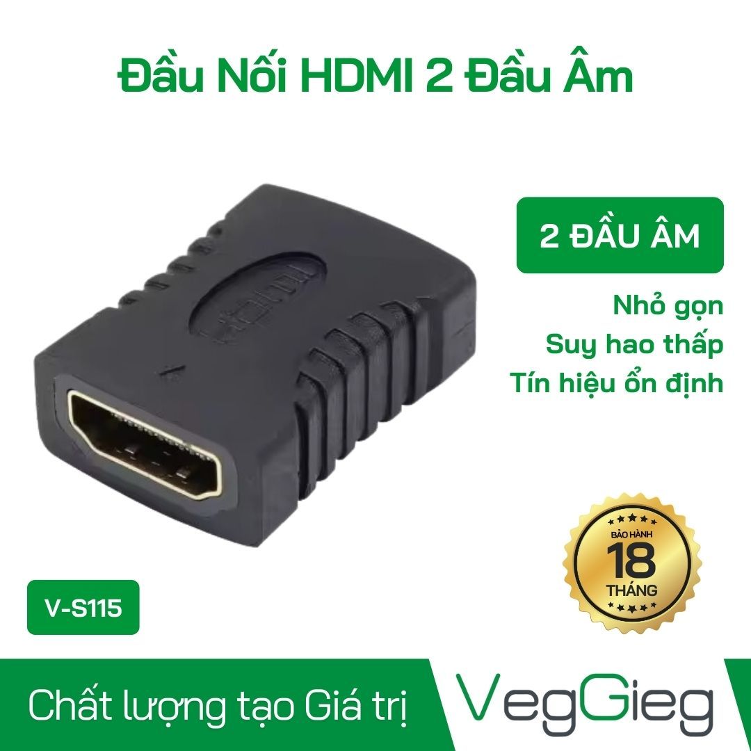 Đầu nối HDMI V-S115 Veggieg