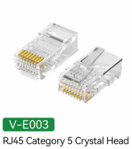 Đầu bấm mạng - Hạt mạng RJ45 CAT5 (100 Cái) - V-E003 VegGieg