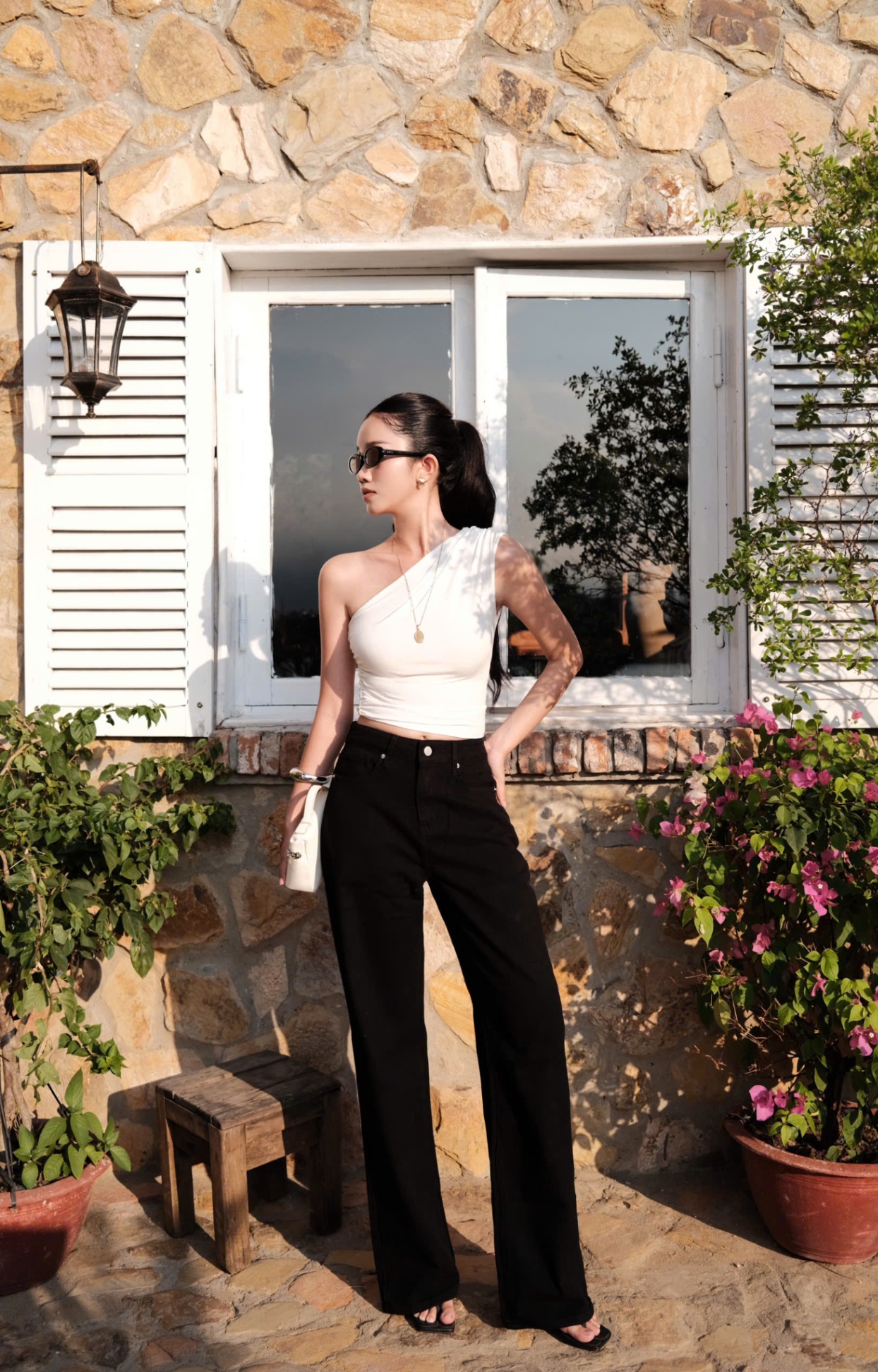 Quần jeans suông trơn JB02 URATV 365