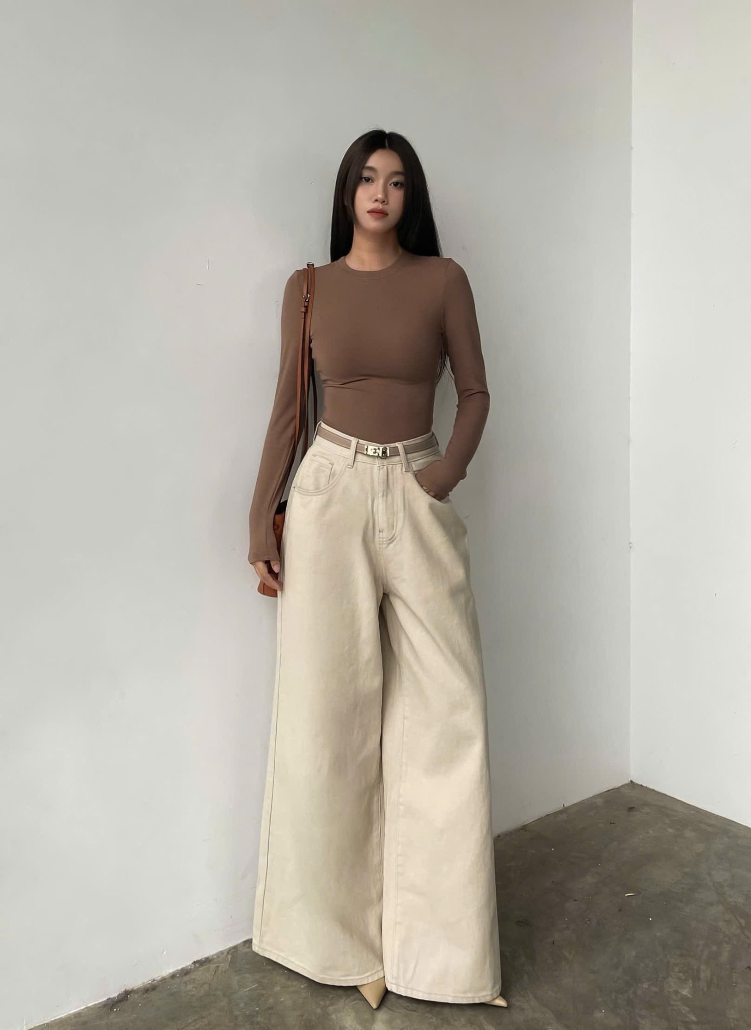 Quần jeans URATV ống rộng ver3 385