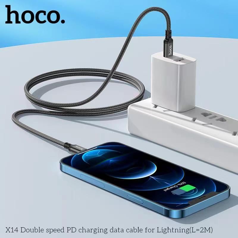 Cáp sạc Type C to Lightning cho iPhone Hoco X14