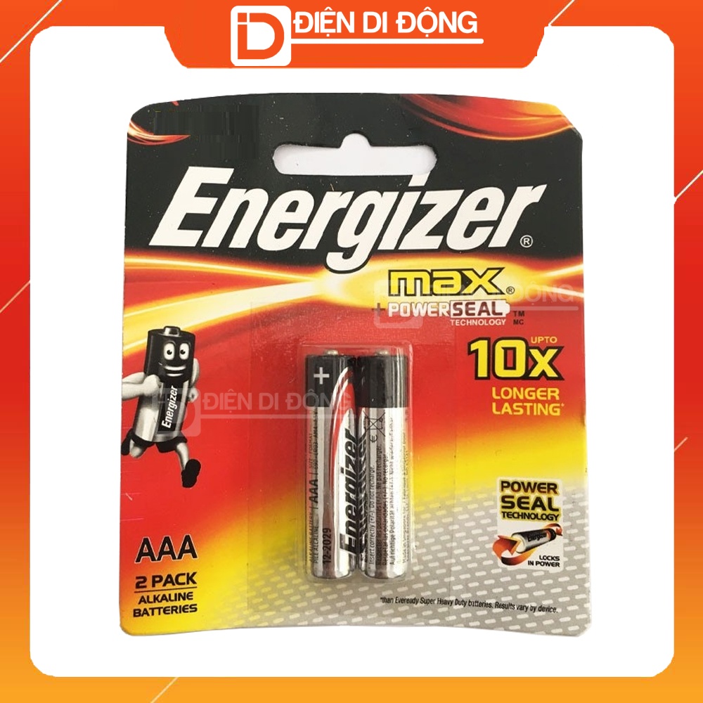 Pin Alkaline Energizer Max Power Seal 10X cỡ AAA