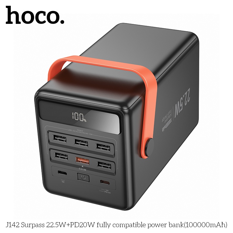 Sạc dự phòng Hoco J142 100000mah