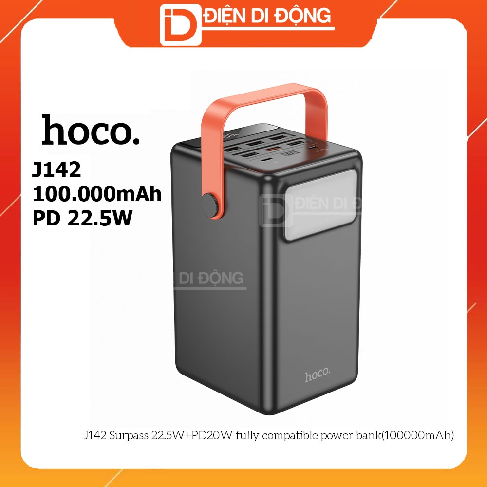 Sạc dự phòng Hoco J142 100000mah