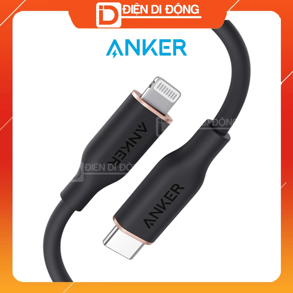 Cáp Type C to Lightning Anker PowerLine III Flow A8662