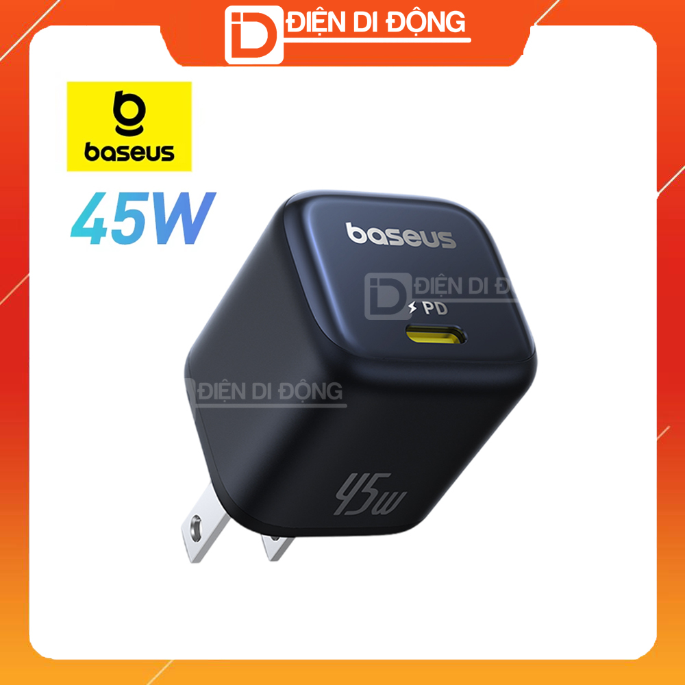 Củ Sạc Nhanh Baseus PicoGo GaN 1C 45W